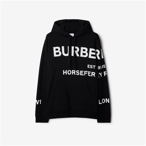 burberry hoodie horseferry|burberry hoodie vintage.